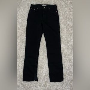 Zara black denim jeans